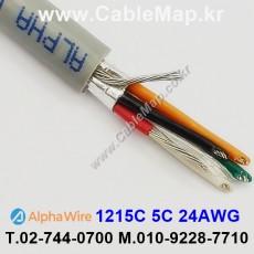 AlphaWire 1215C, Slate 5C 24AWG 알파와이어 30미터