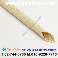 AlphaWire PIF-200-2, Fiberglass Sleeving 알파와이어 30미터