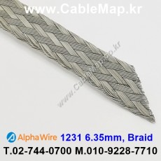 AlphaWire 1231, 14AWG TC Braid Shield 알파와이어 30미터