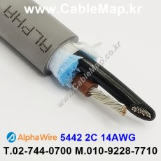 AlphaWire 5442, Slate 2C 14AWG 알파와이어 150미터