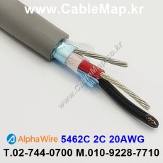 AlphaWire 5462C, Slate 2C 20AWG 알파와이어 30미터