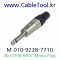 NEUTRIK NP2C, 2 Pole 1/4" Professional Phone Plug, 55 Mono 커넥터